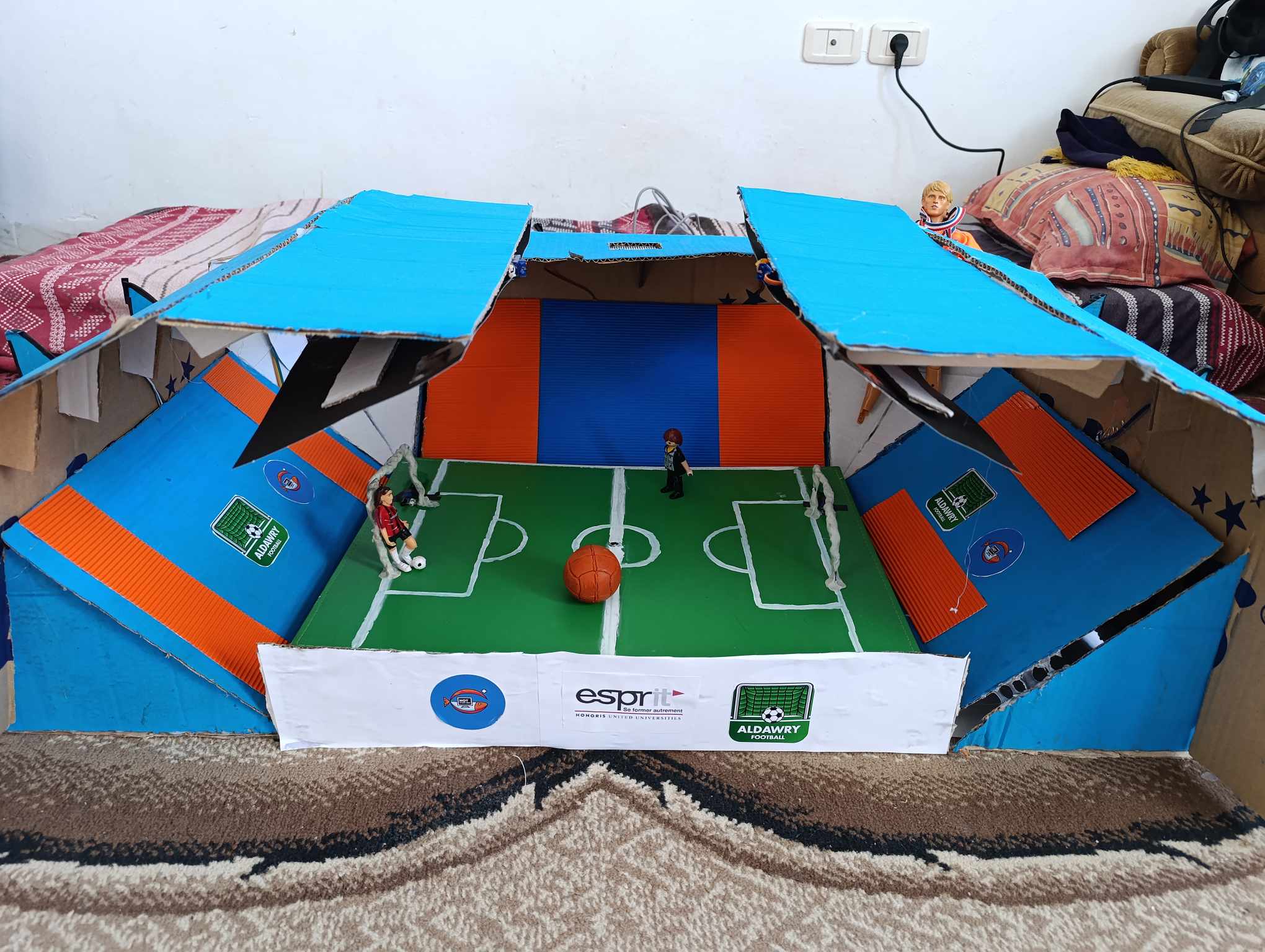 la maquette de l'application