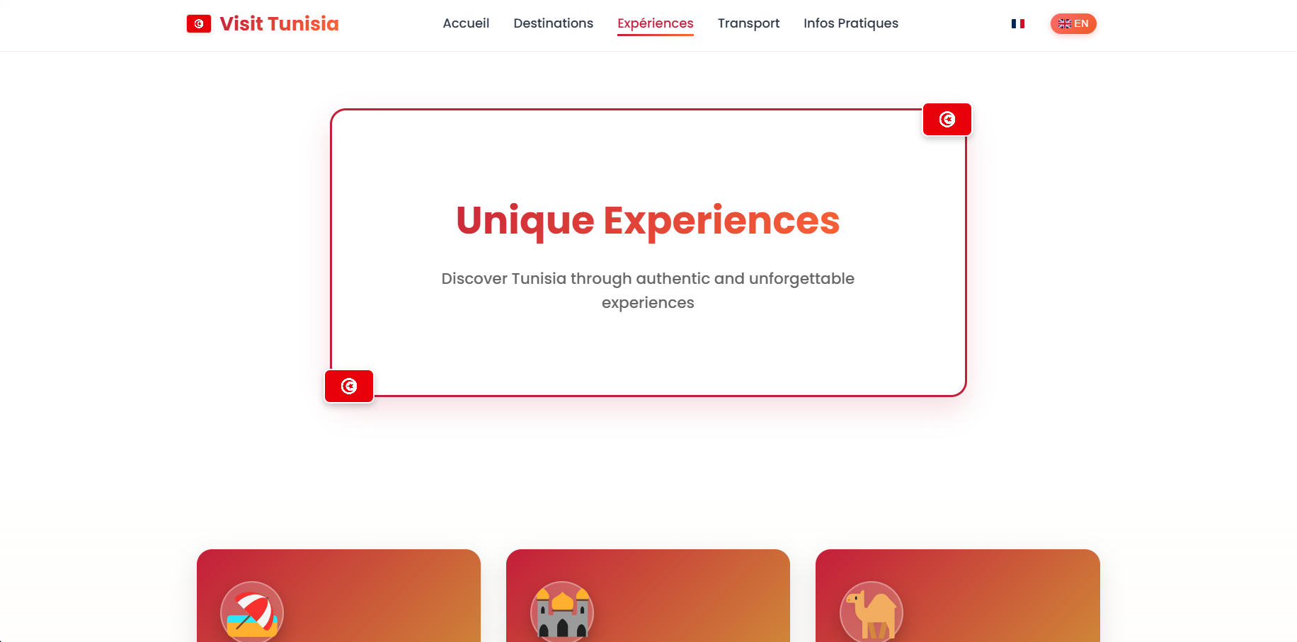 Expériences authentiques